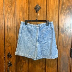 Jean shorts cute front pockets